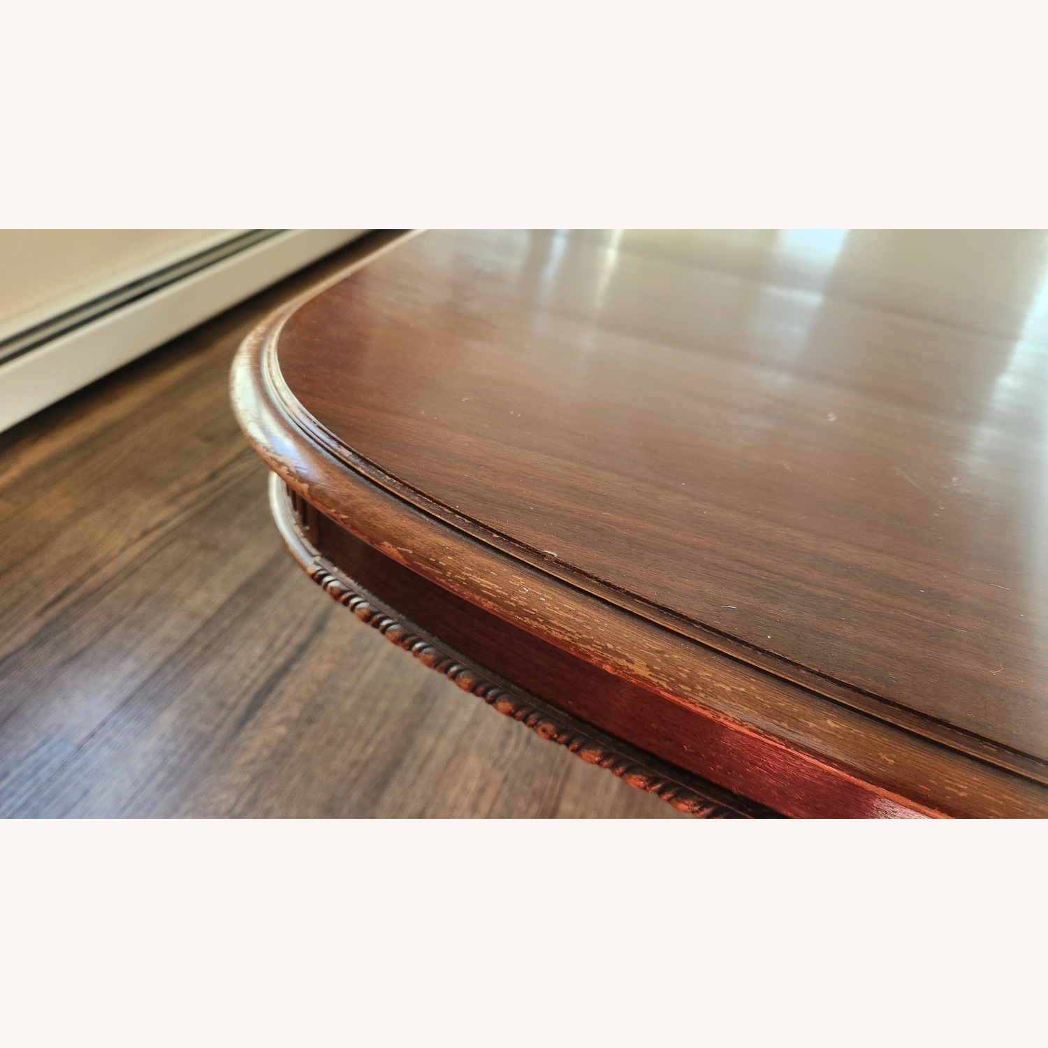 Vintage/Antique Finds Dark Brown Dining Table - image-4