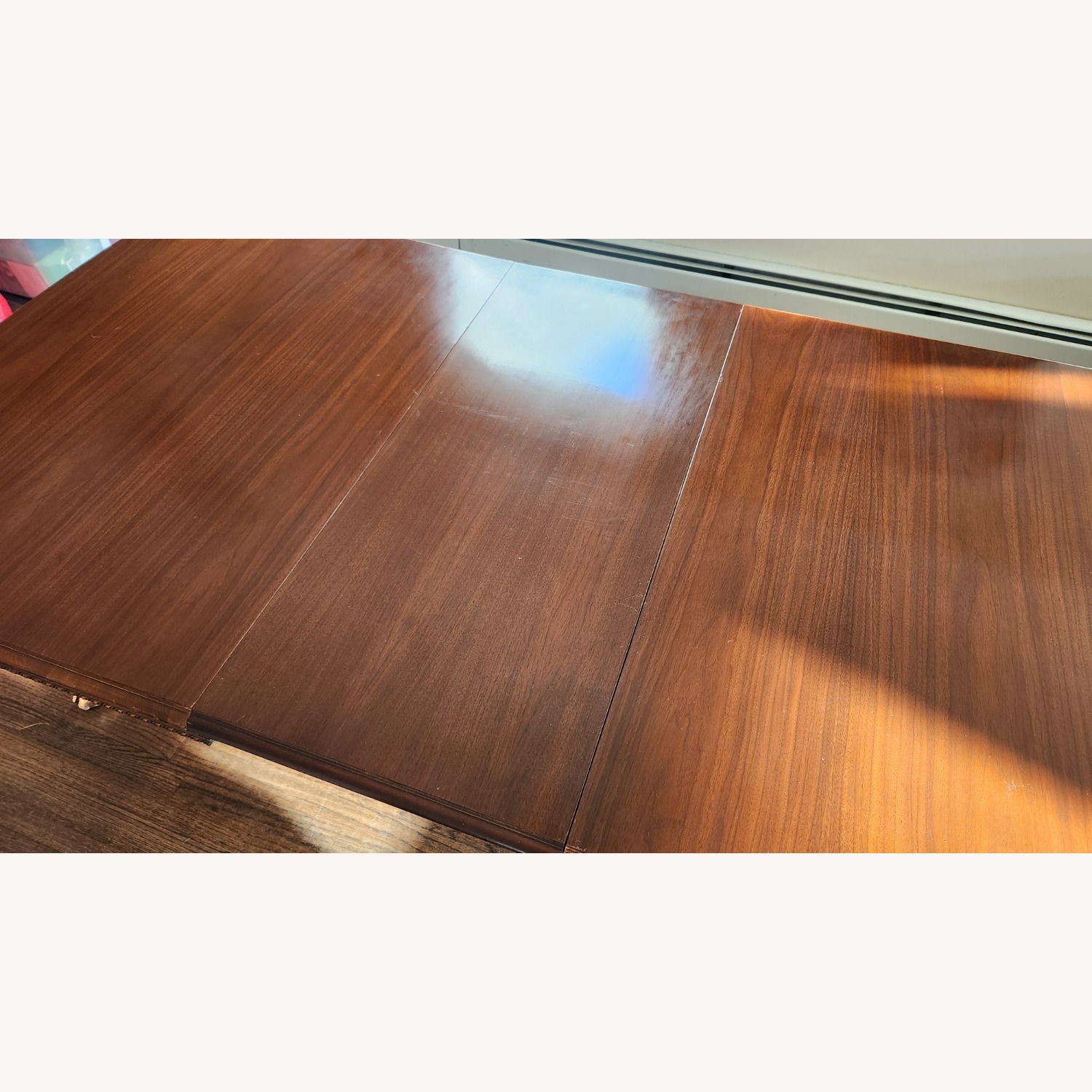 Vintage/Antique Finds Dark Brown Dining Table - image-1