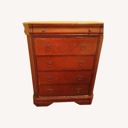Used Dark Brown Wood Dresser for sale on AptDeco