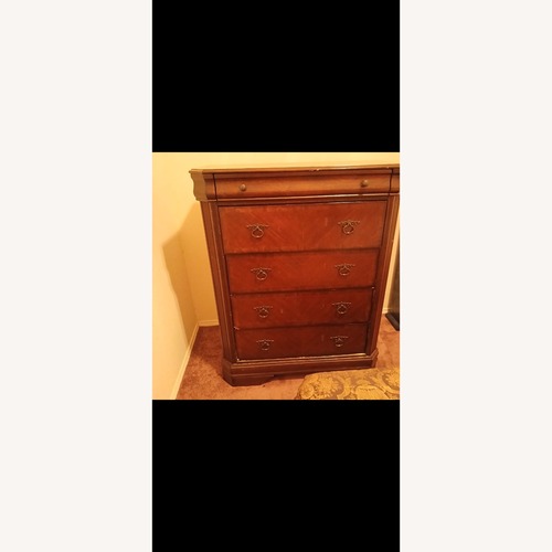 Used Dark Brown Wood Dresser for sale on AptDeco