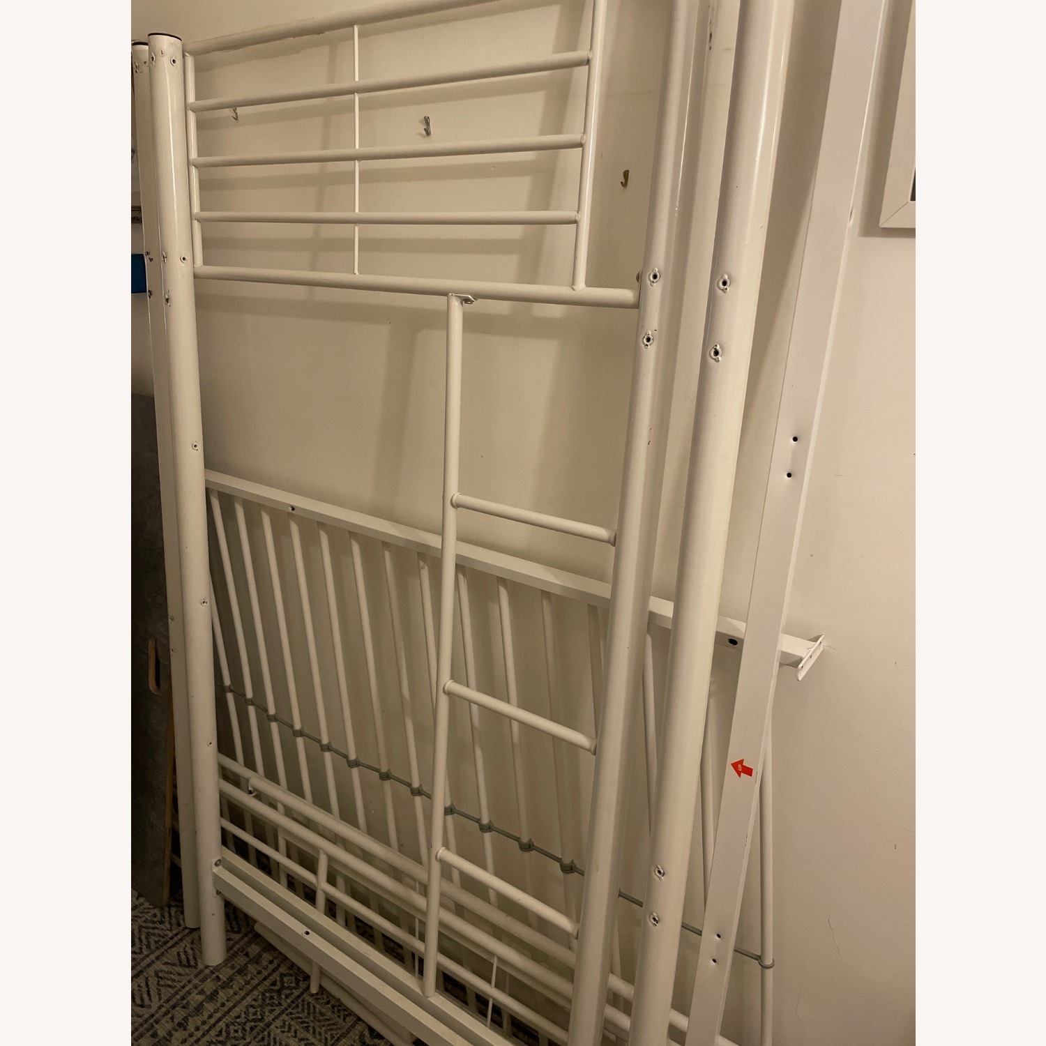 Wayfair Mack & Milo White Metal Bunk Bed - image-4