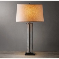 Restoration Hardware French Column Glass Table Lamps