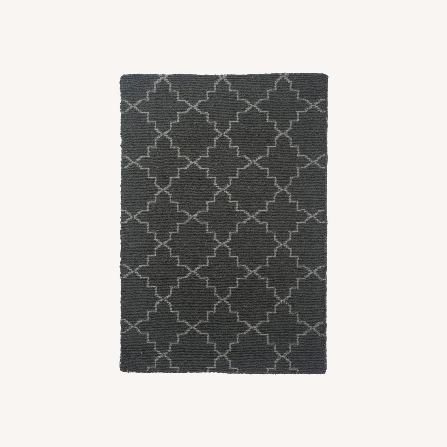 Hook and Loom Grey Rug - image-0