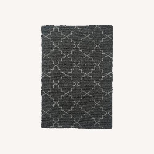 Used Hook and Loom Grey Rug for sale on AptDeco