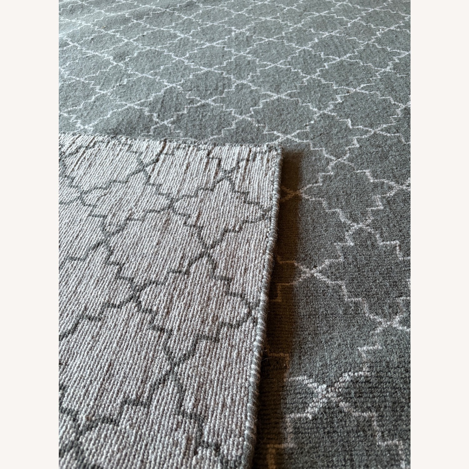 Hook and Loom Grey Rug - image-3