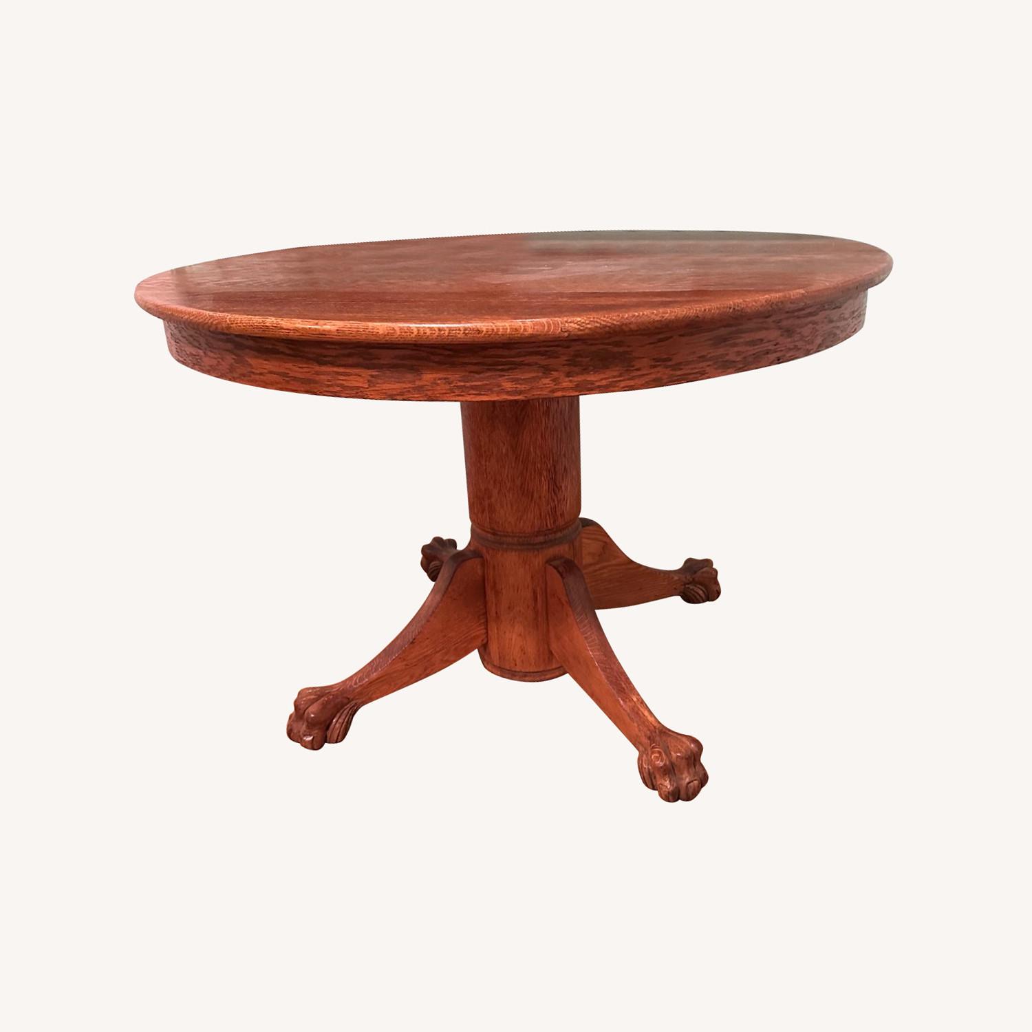 Vintage/Antique Finds Dark Brown Side Table - image-0