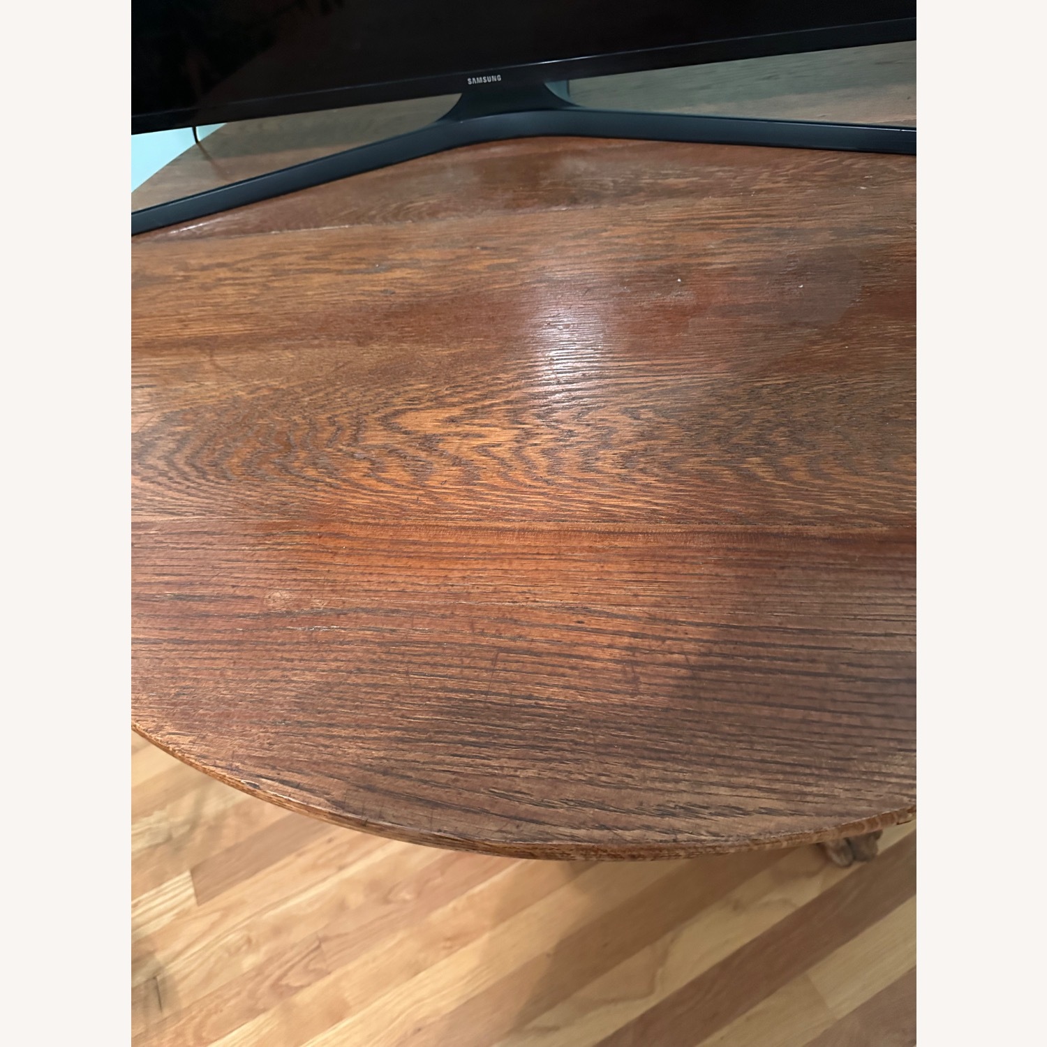 Vintage/Antique Finds Dark Brown Side Table - image-3