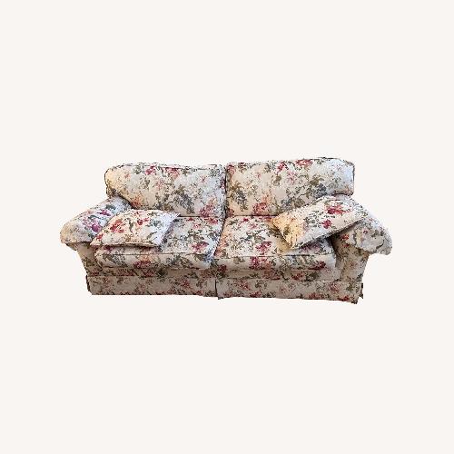 Used Rowe Floral Pattern Sofa for sale on AptDeco
