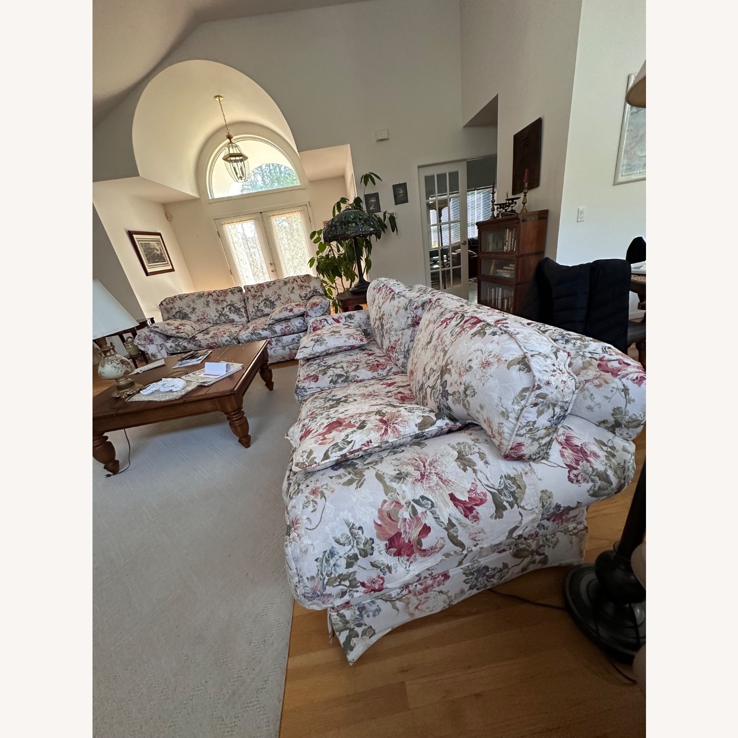 Rowe Floral Pattern Sofa - image-2