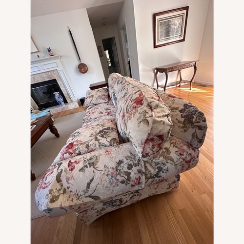 Used Rowe Floral Pattern Sofa for sale on AptDeco