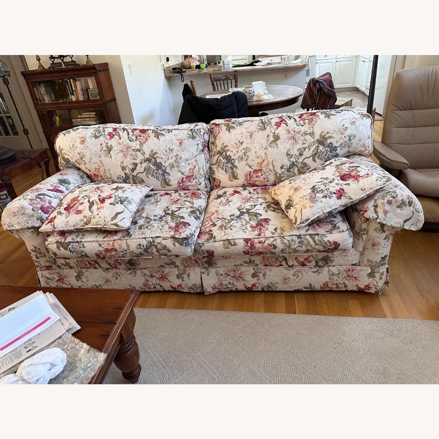 Rowe Floral Pattern Sofa - image-5