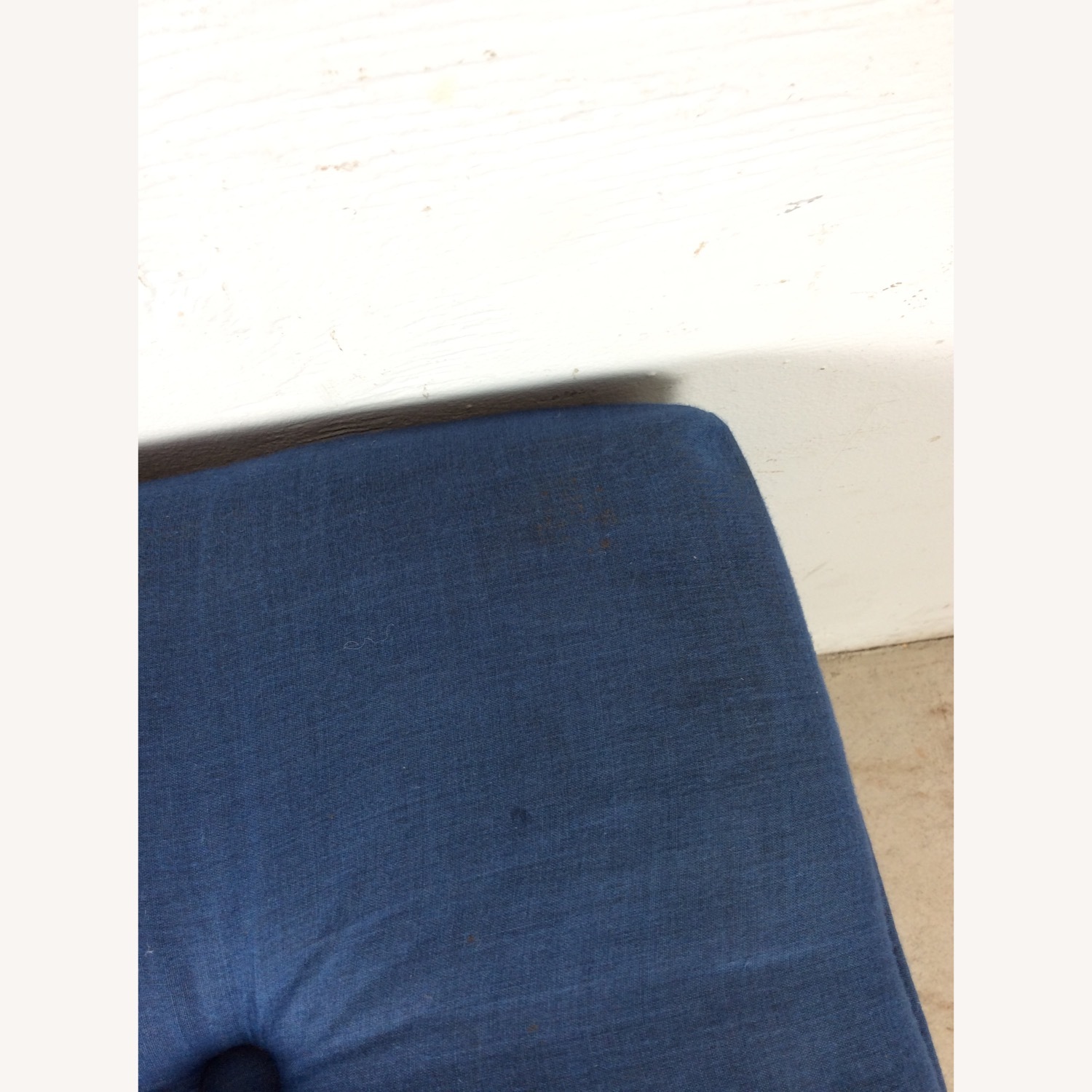 Vintage Parsons Style Stool with Tufted Seat - image-8