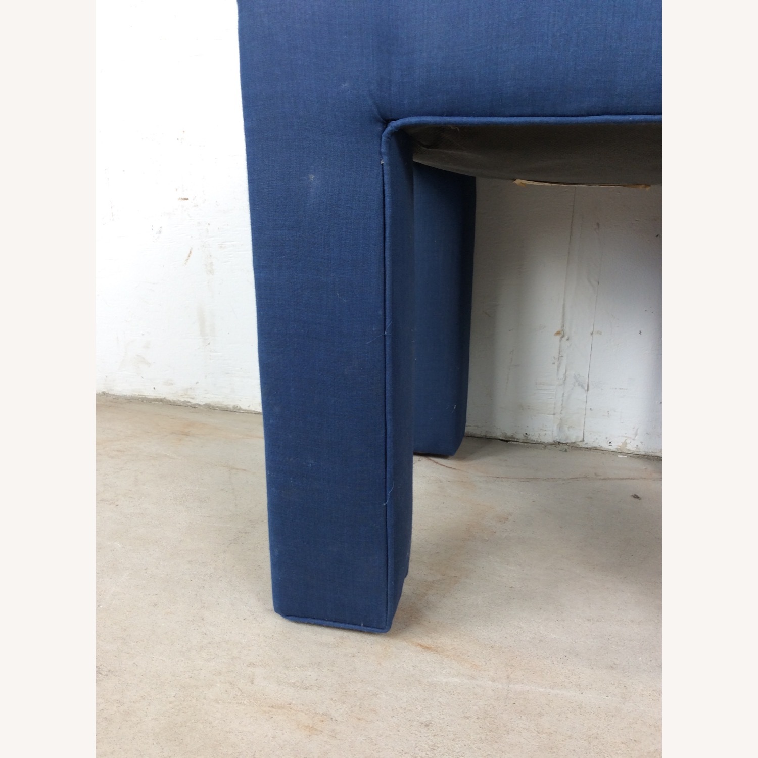 Vintage Parsons Style Stool with Tufted Seat - image-16