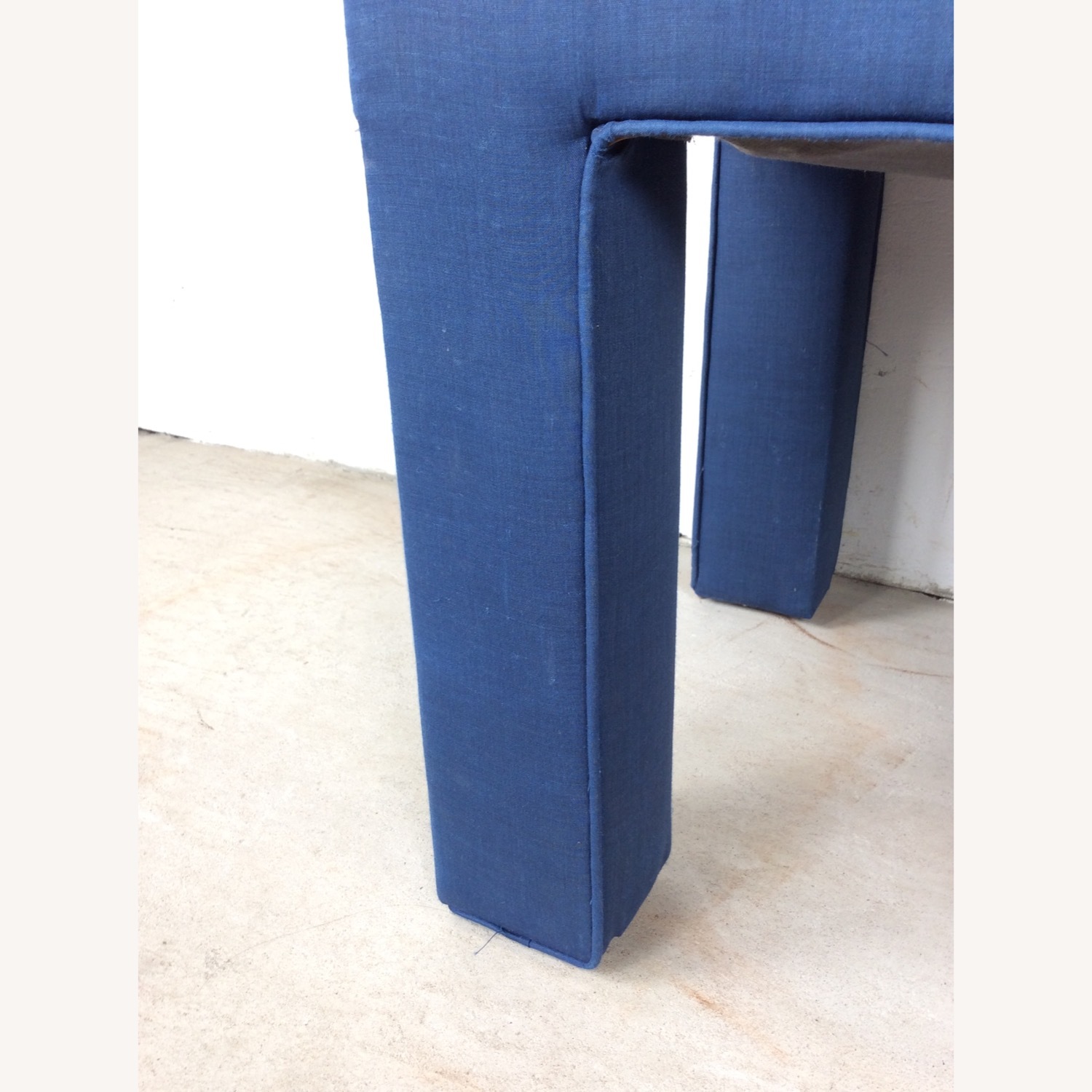 Vintage Parsons Style Stool with Tufted Seat - image-7