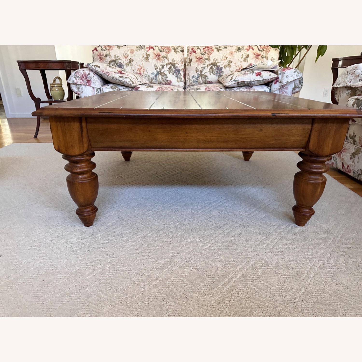 Dark Brown Coffee Table - image-4