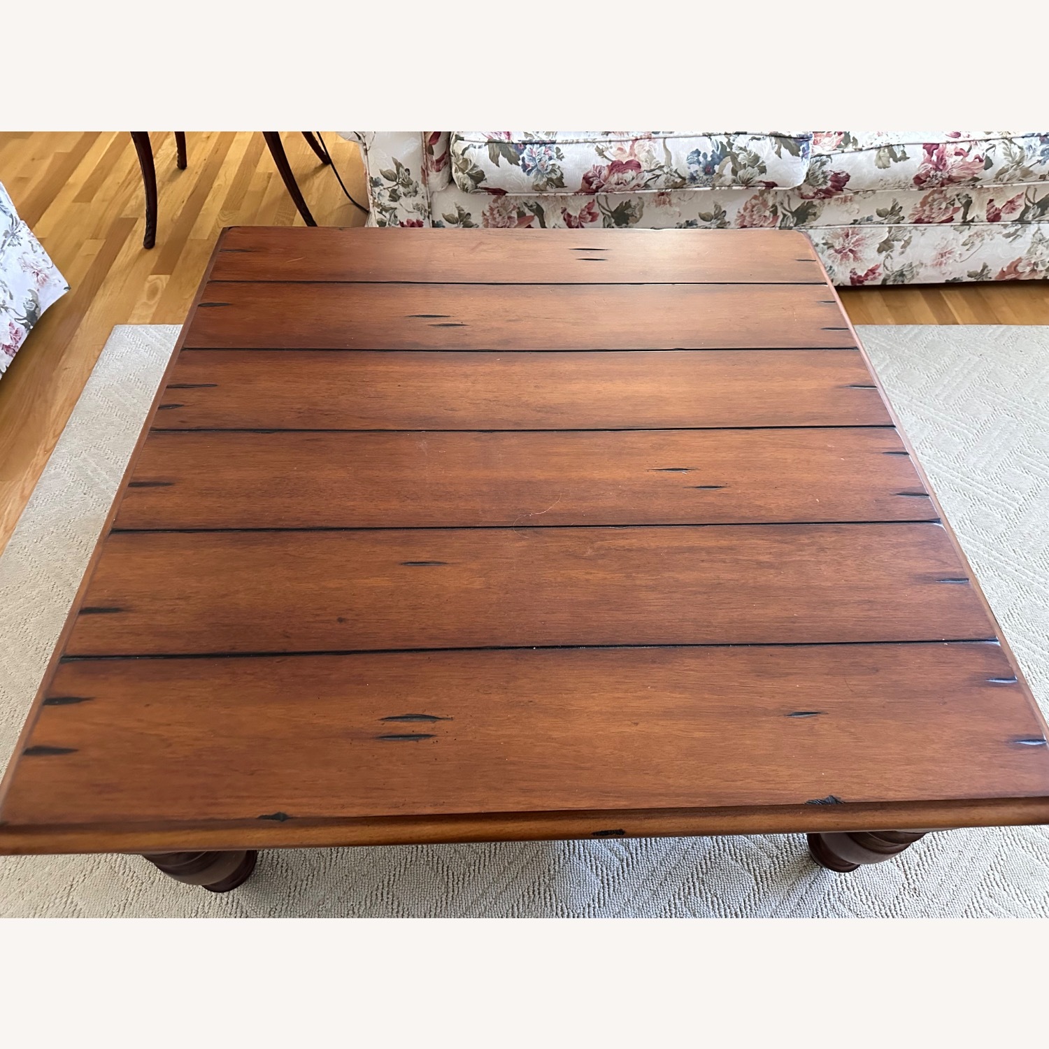 Dark Brown Coffee Table - image-3