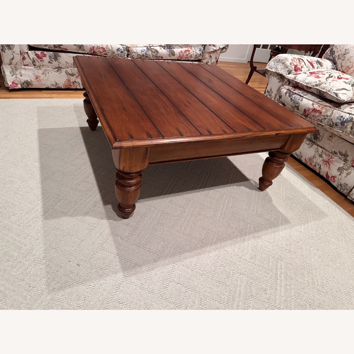 Dark Brown Coffee Table - image-2