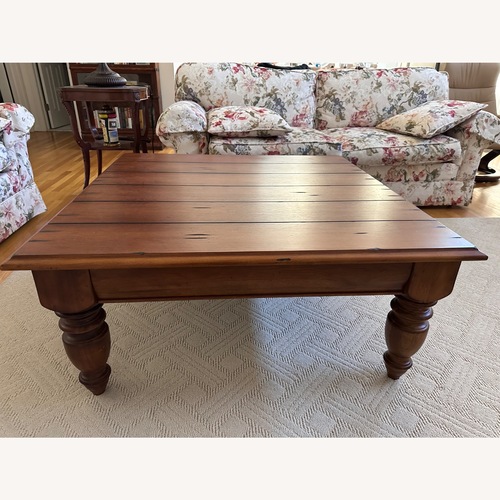 Used Dark Brown Coffee Table for sale on AptDeco