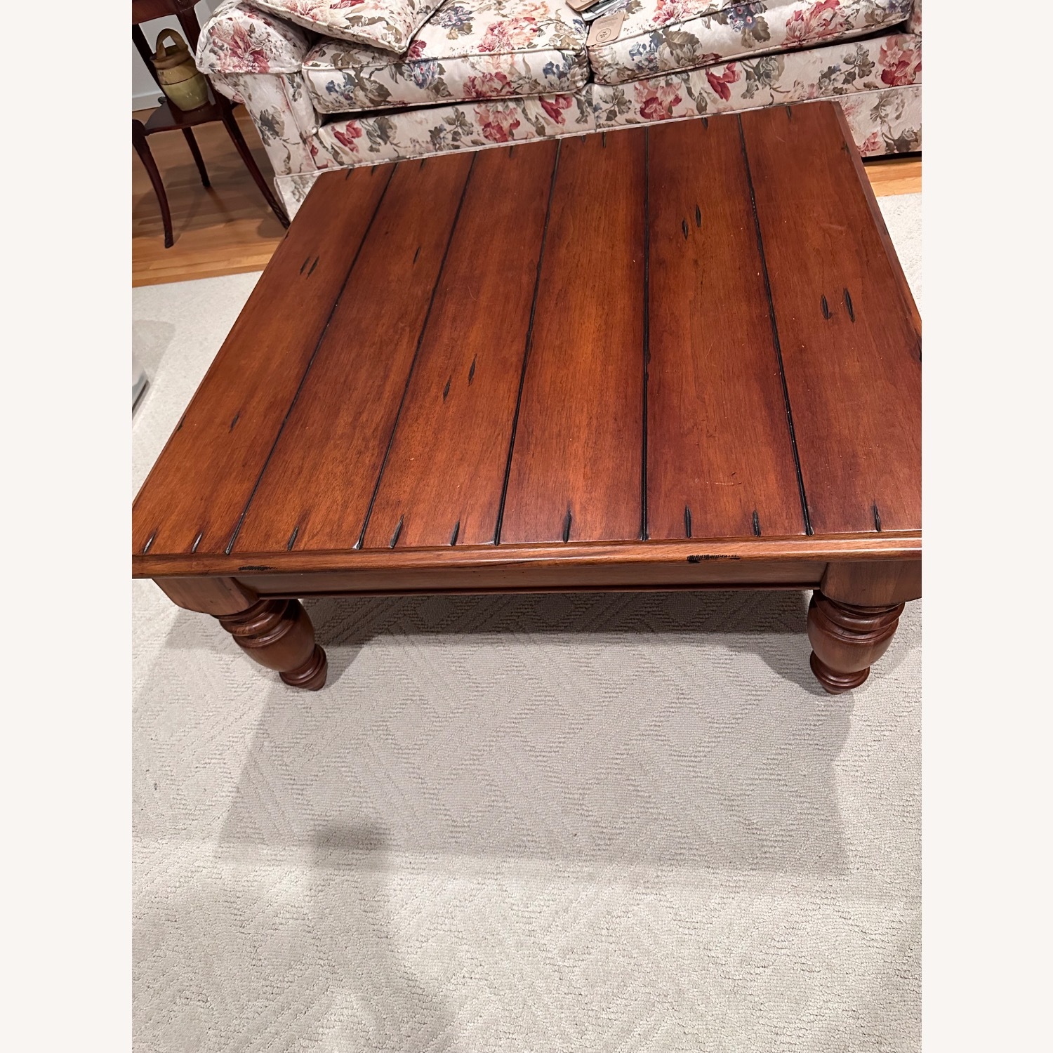 Dark Brown Coffee Table - image-1