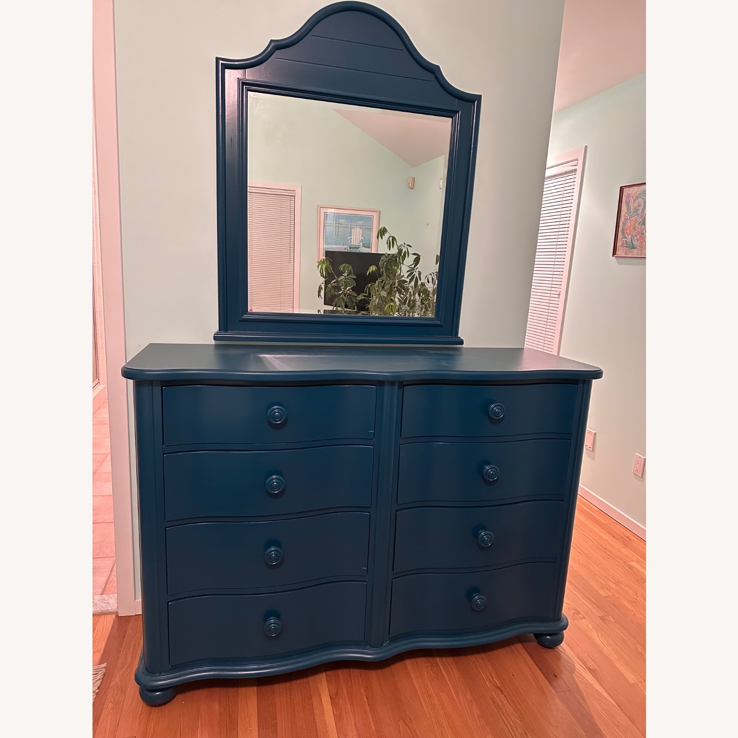 Green Wood Dresser - image-4