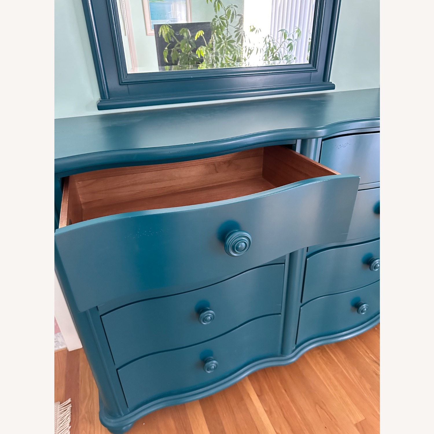 Green Wood Dresser - image-2