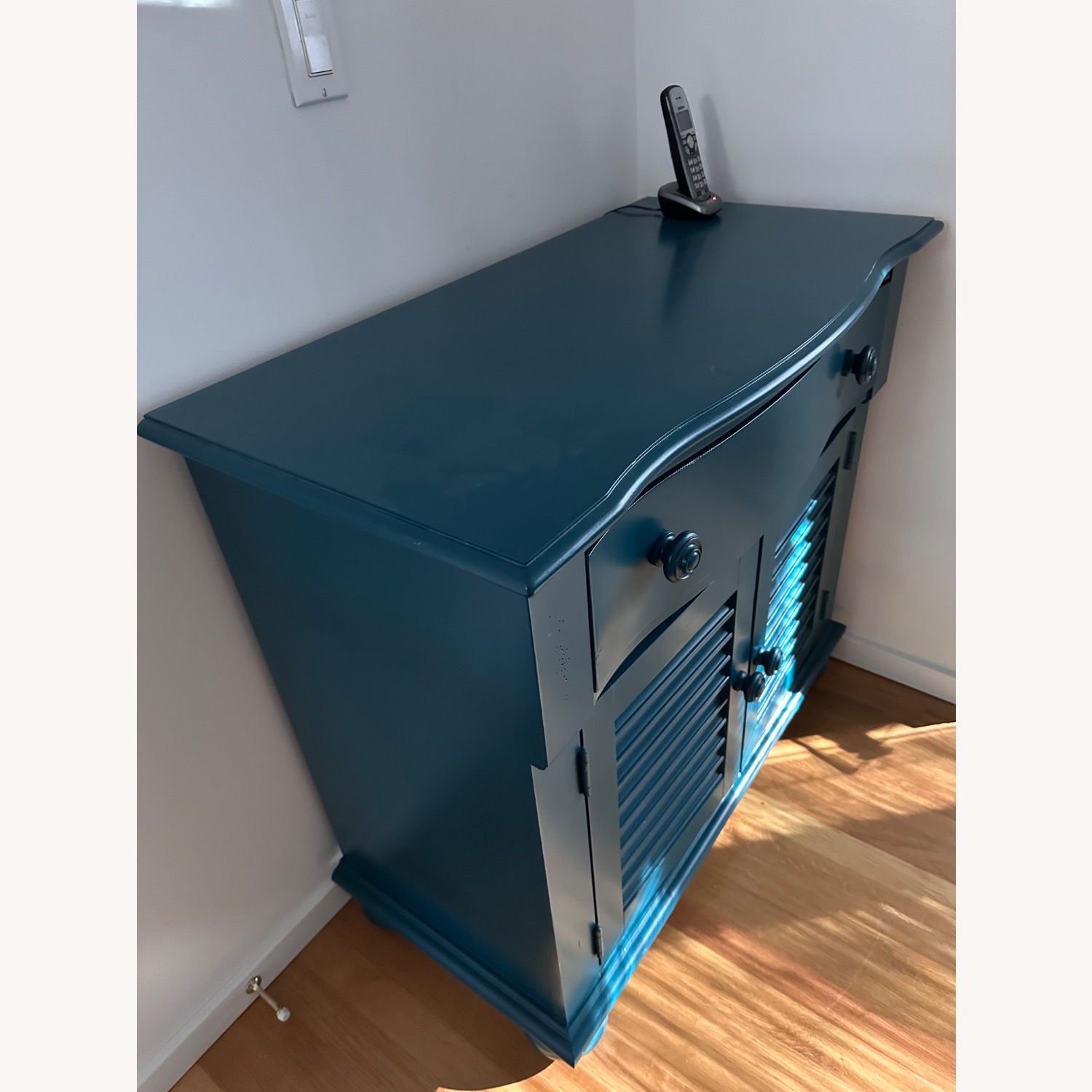 Stanley Furniture Green Wood Sideboard - image-2