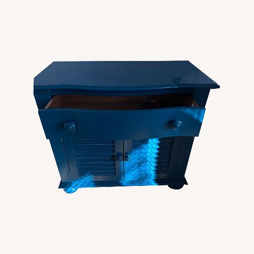 Used Stanley Furniture Green Wood Sideboard for sale on AptDeco