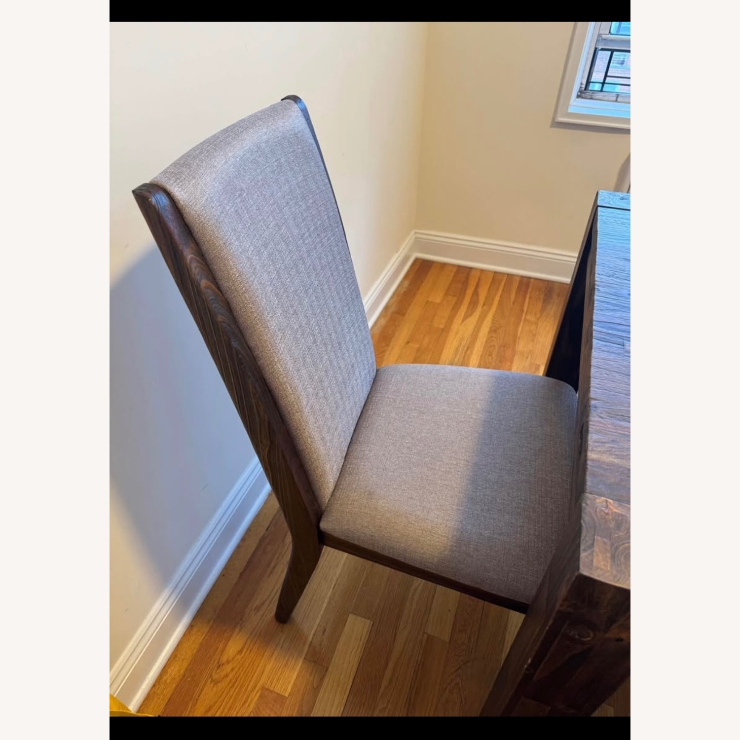 Wayfair Dark Brown Wood Dining Table - image-4