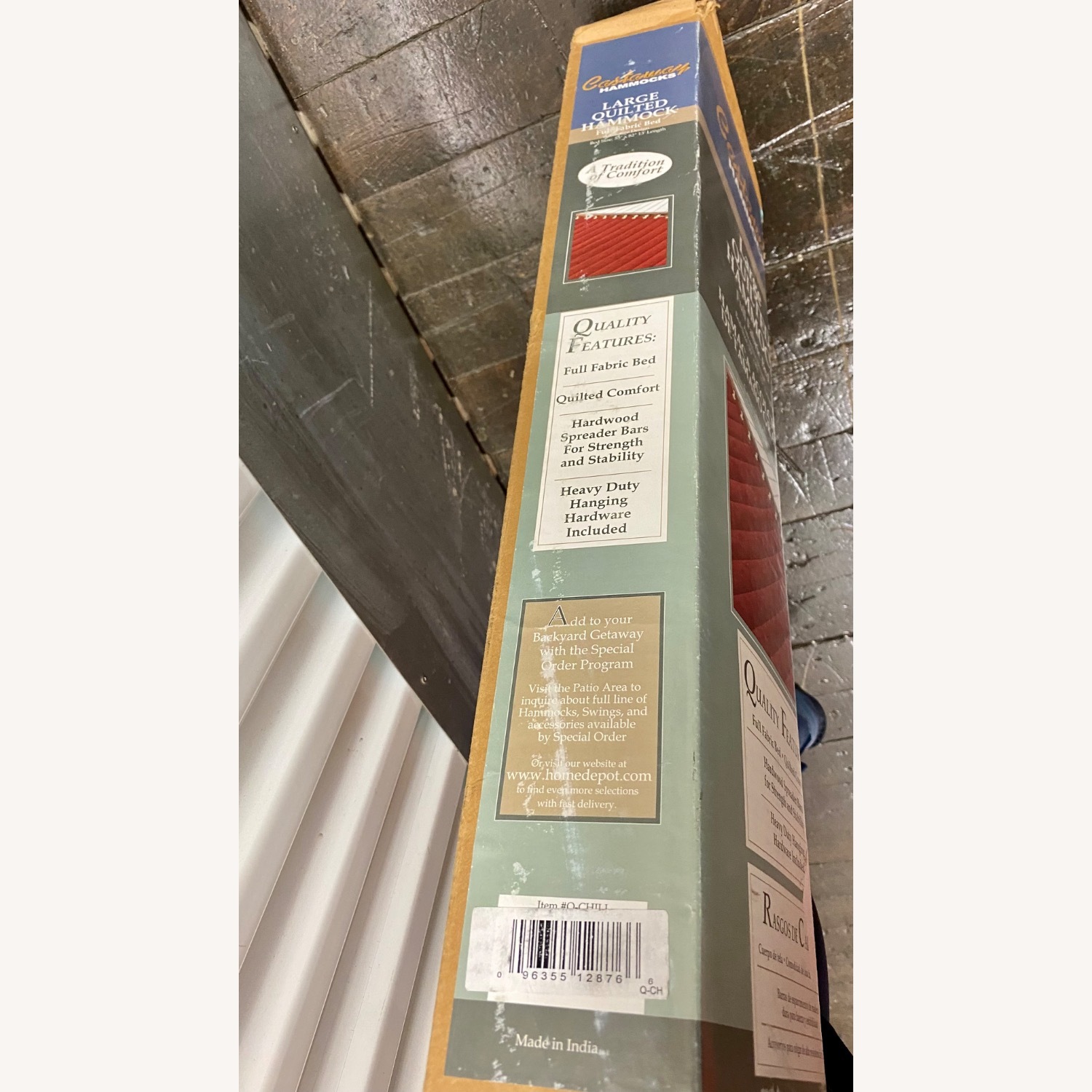 Castaway Quilted Hammock Bed - image-5