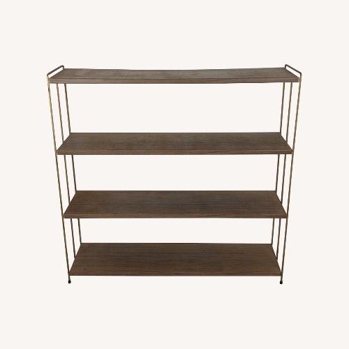 Used Mid Century Metal 4 Shelf Bookcase for sale on AptDeco