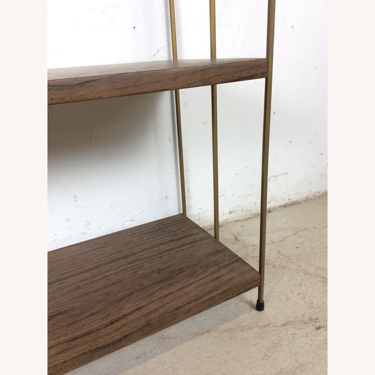 Mid Century Metal 4 Shelf Bookcase - image-8