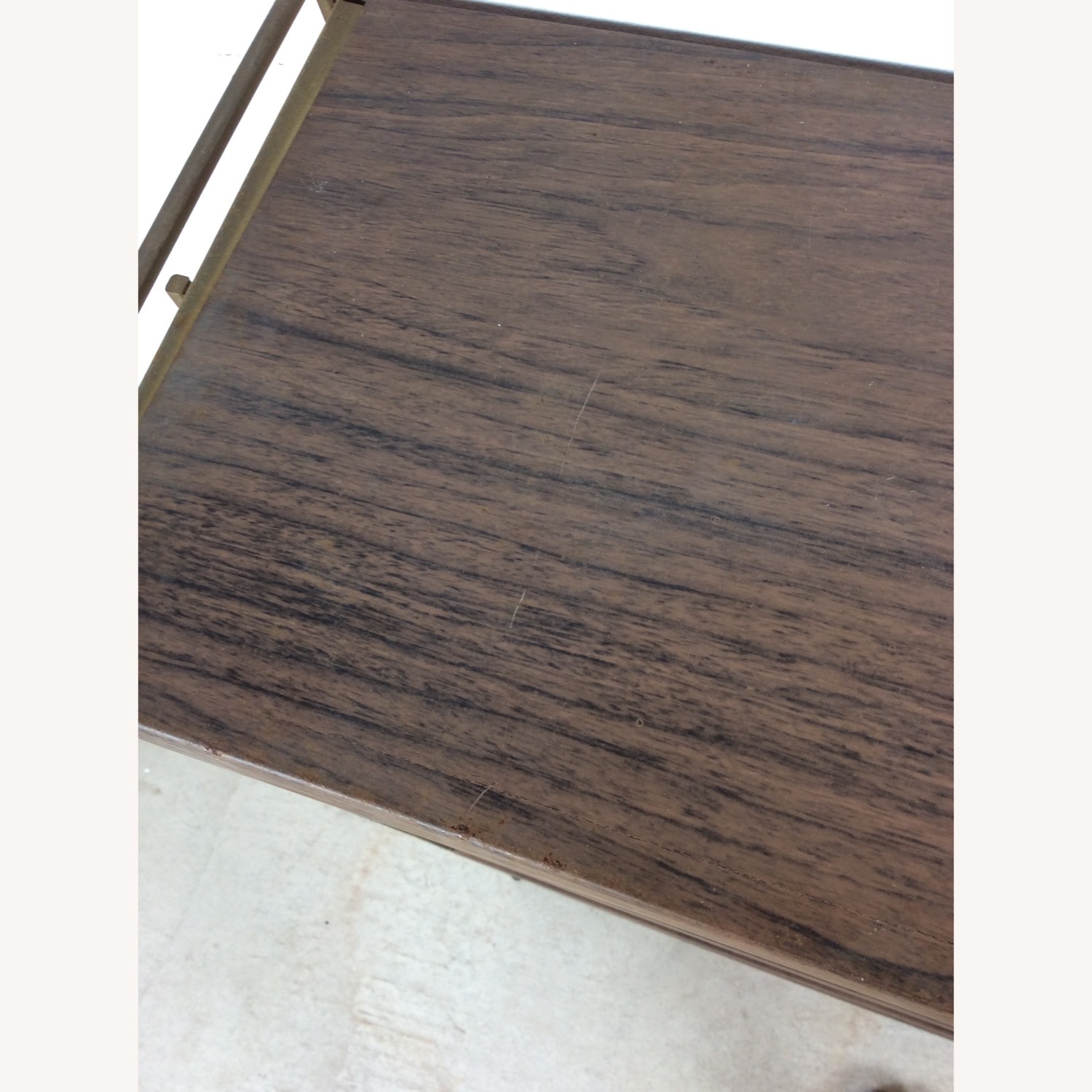 Mid Century Metal 4 Shelf Bookcase - image-15