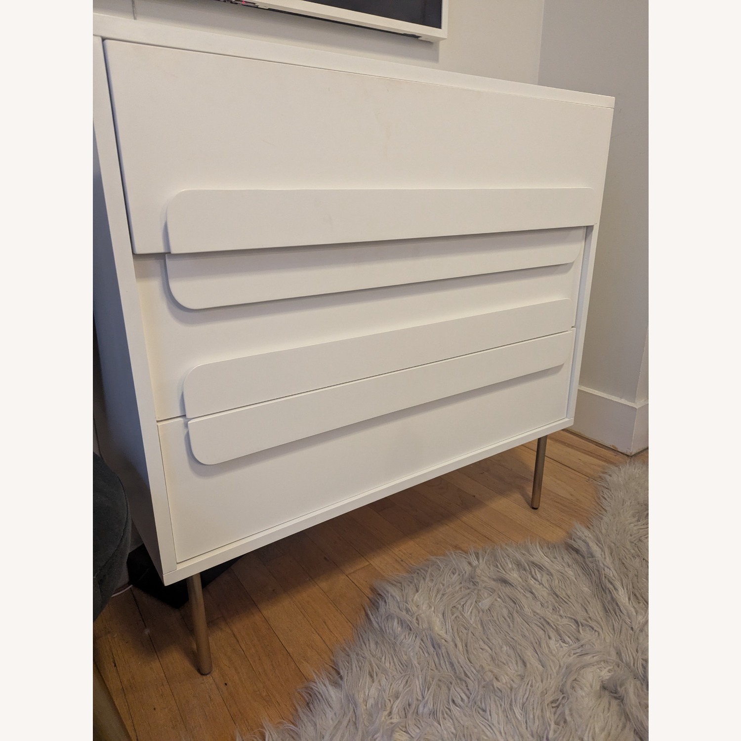 West Elm Grmini White Dresser - image-5