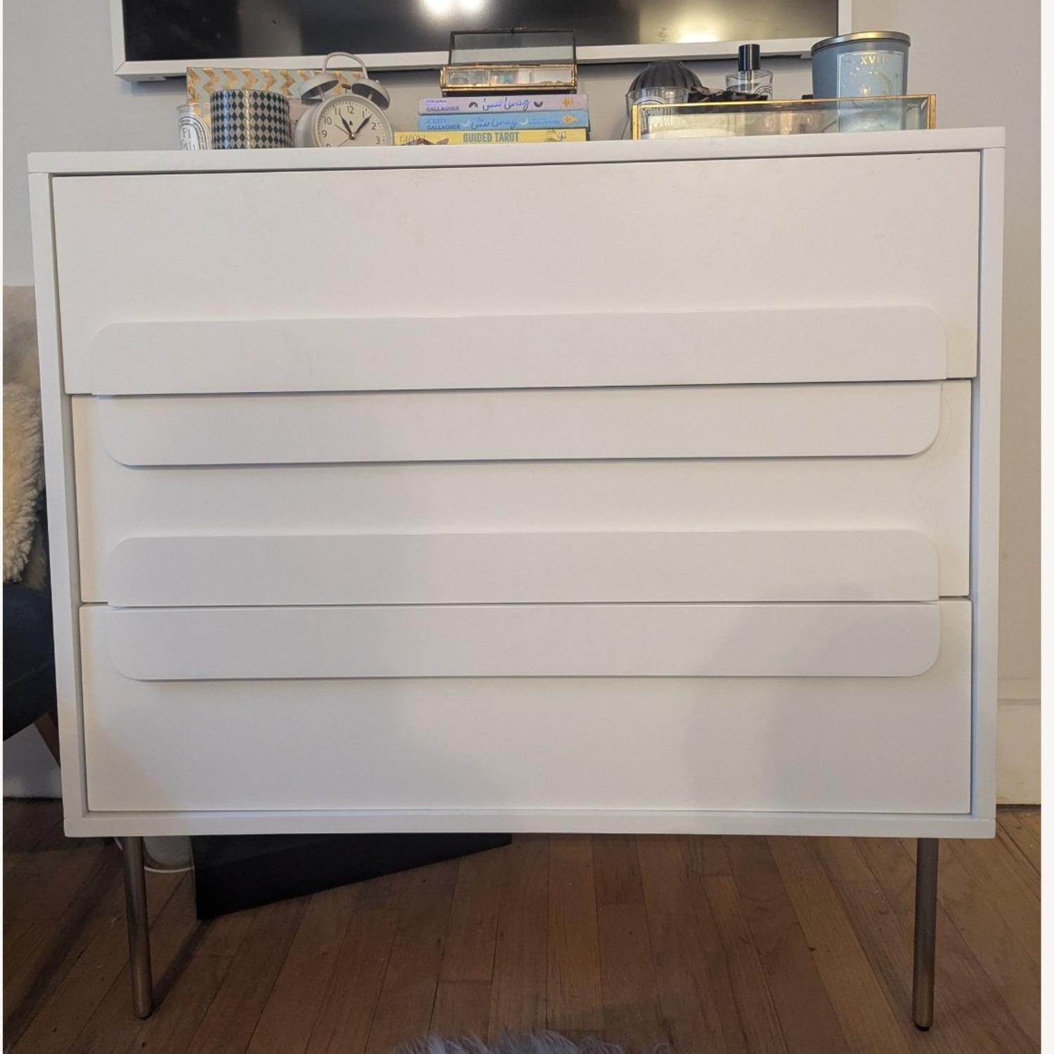 West Elm Grmini White Dresser - image-6