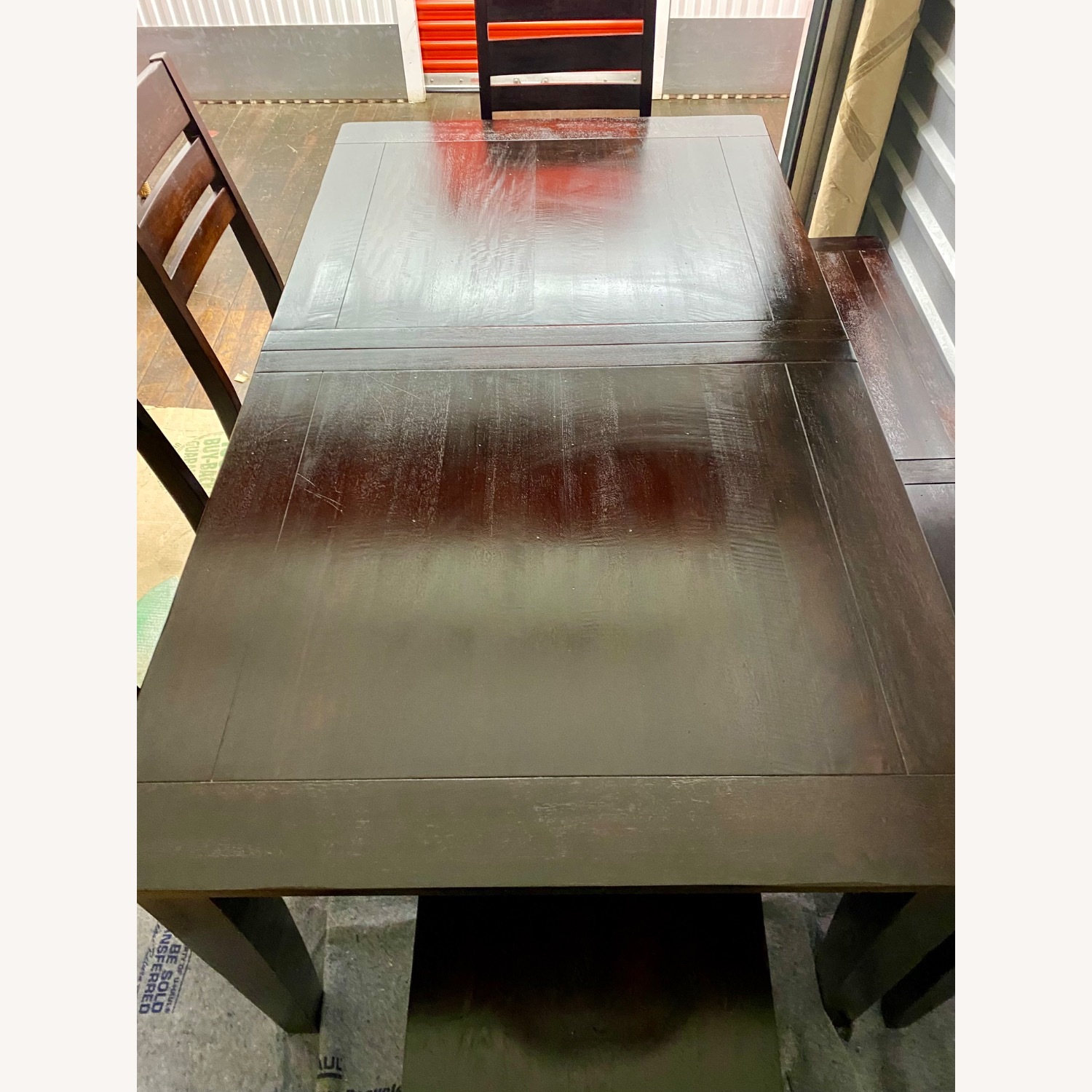 World Market Dark Brown Wood 6-Piece Dining Set - image-4