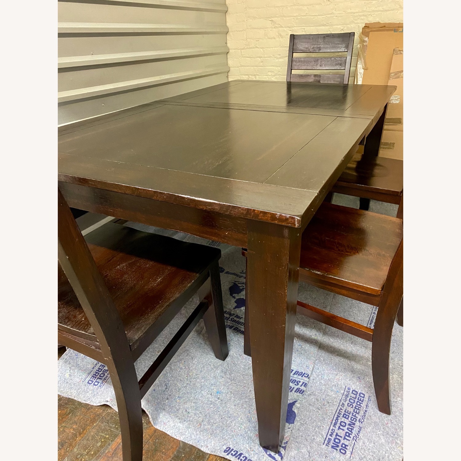 World Market Dark Brown Wood 6-Piece Dining Set - image-14