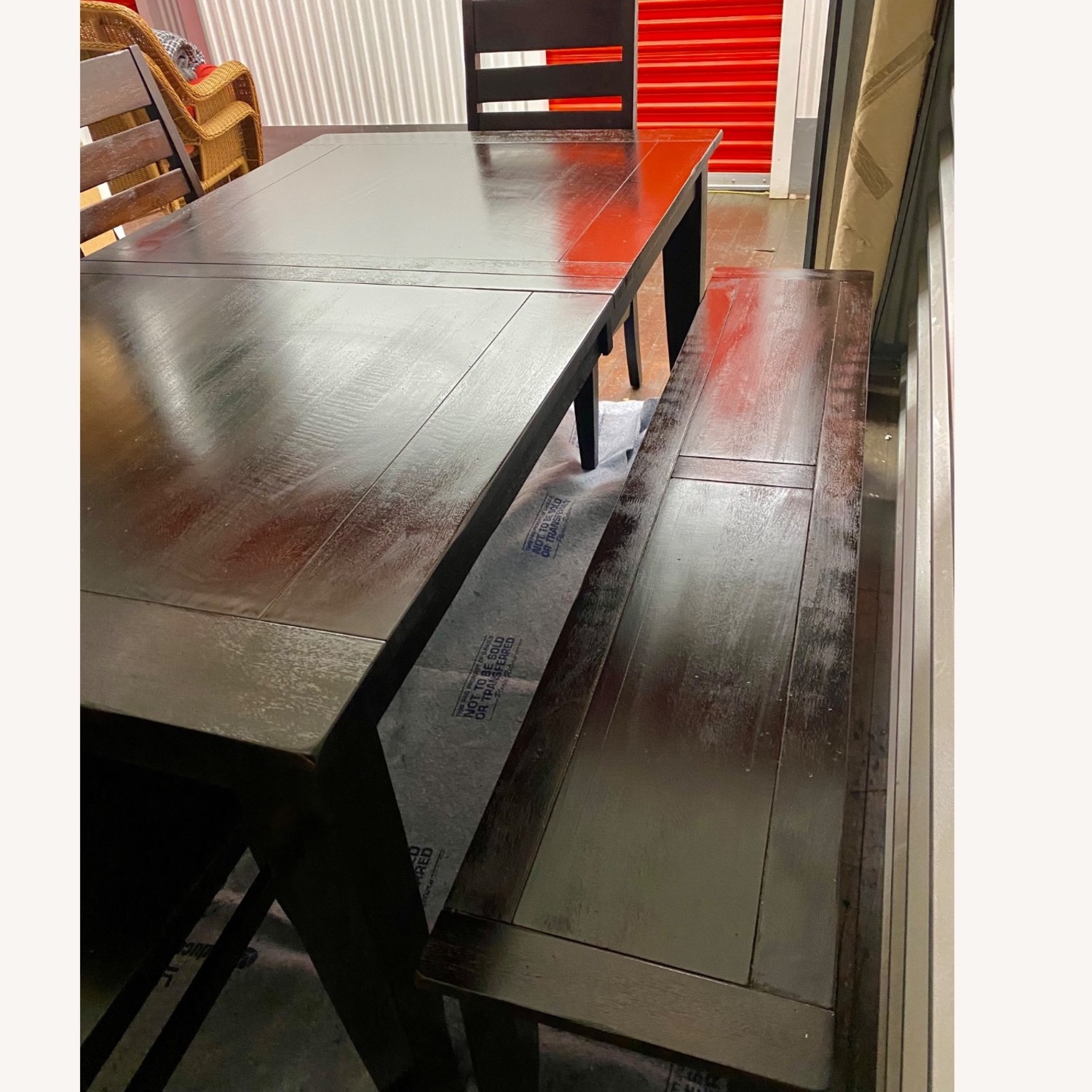 World Market Dark Brown Wood 6-Piece Dining Set - image-13