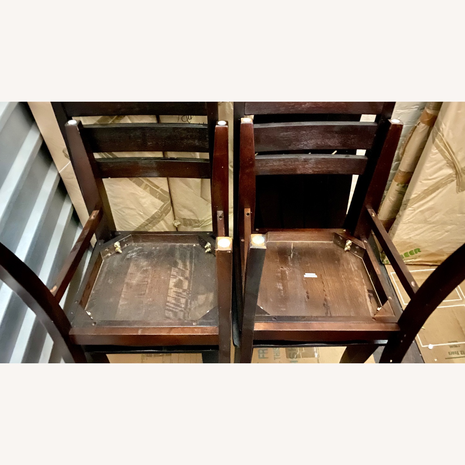 World Market Dark Brown Wood 6-Piece Dining Set - image-13