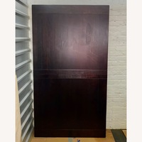 World Market Dark Brown Wood 6-Piece Dining Set