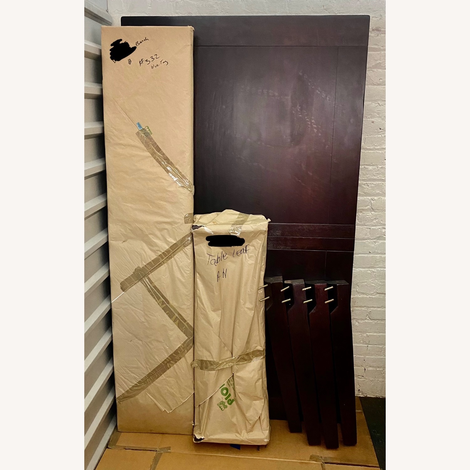 World Market Dark Brown Wood 6-Piece Dining Set - image-14