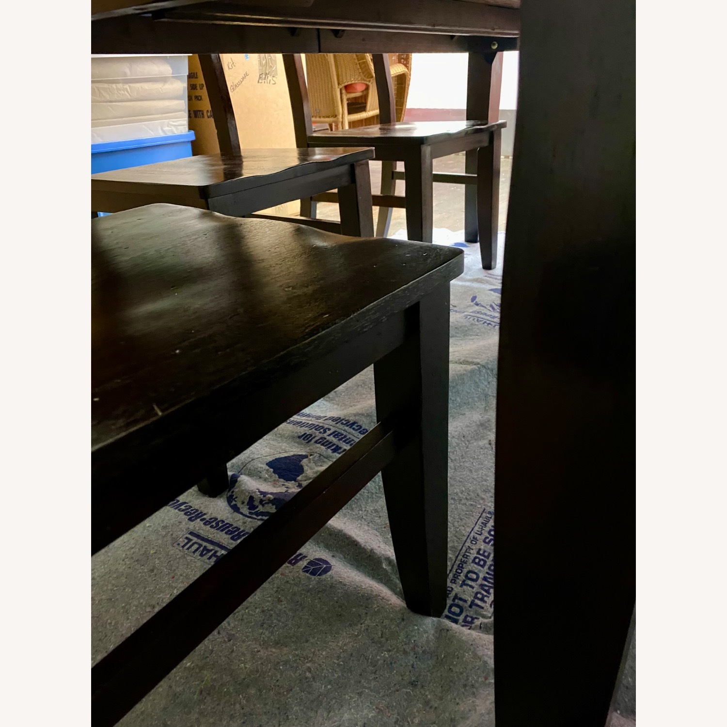 World Market Dark Brown Wood 6-Piece Dining Set - image-10