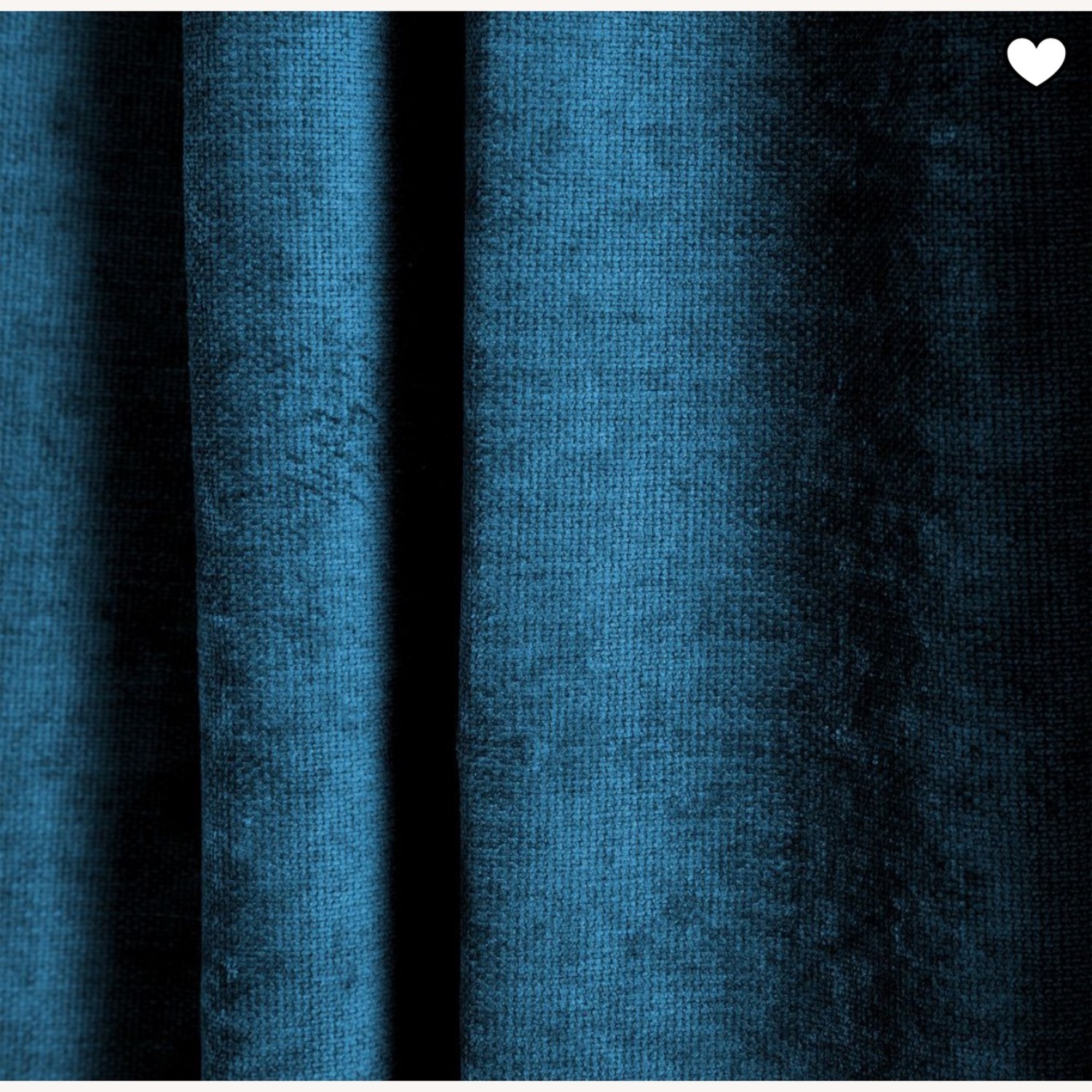 West Elm Royal Blue Velvet Drapes (2) - image-3