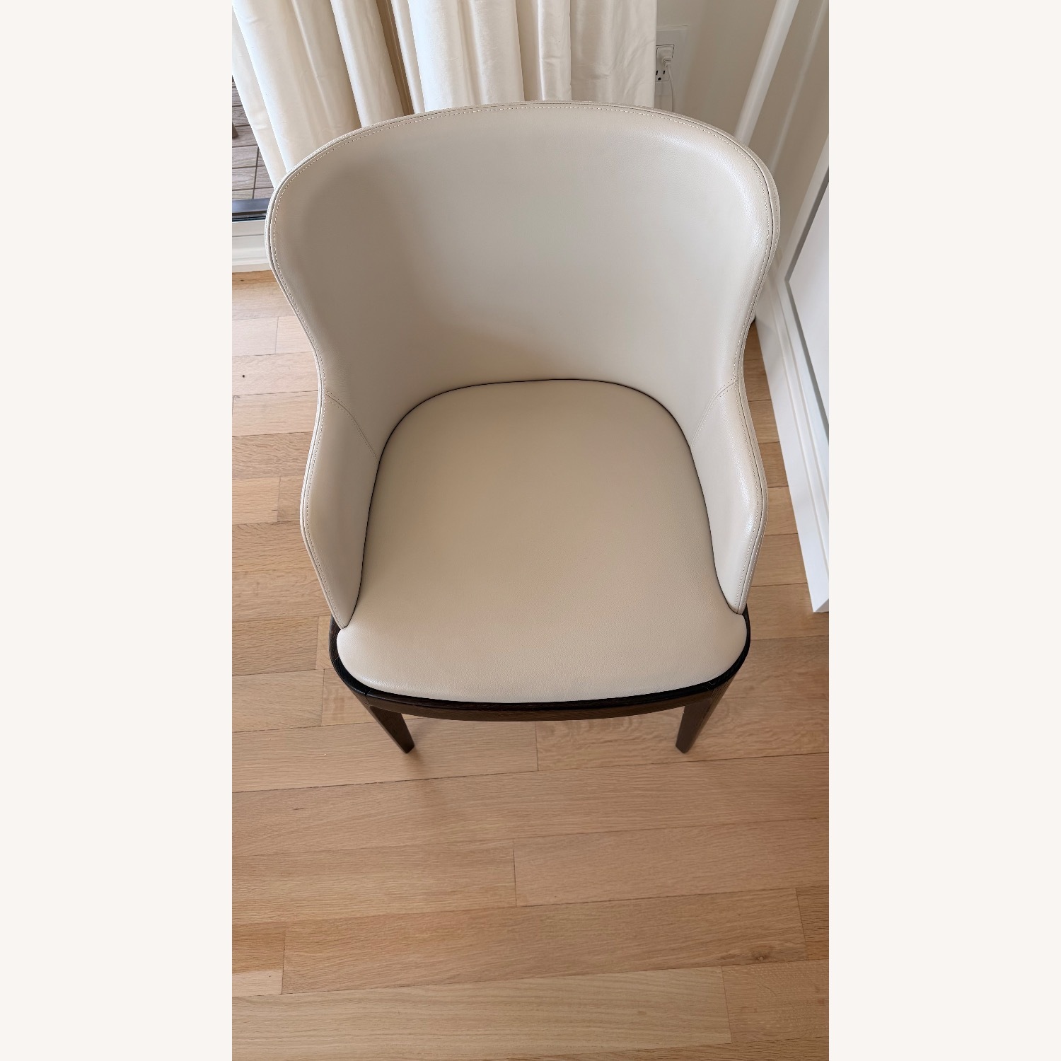 Cattelan Italia Natural Leather Dining Chairs - image-4