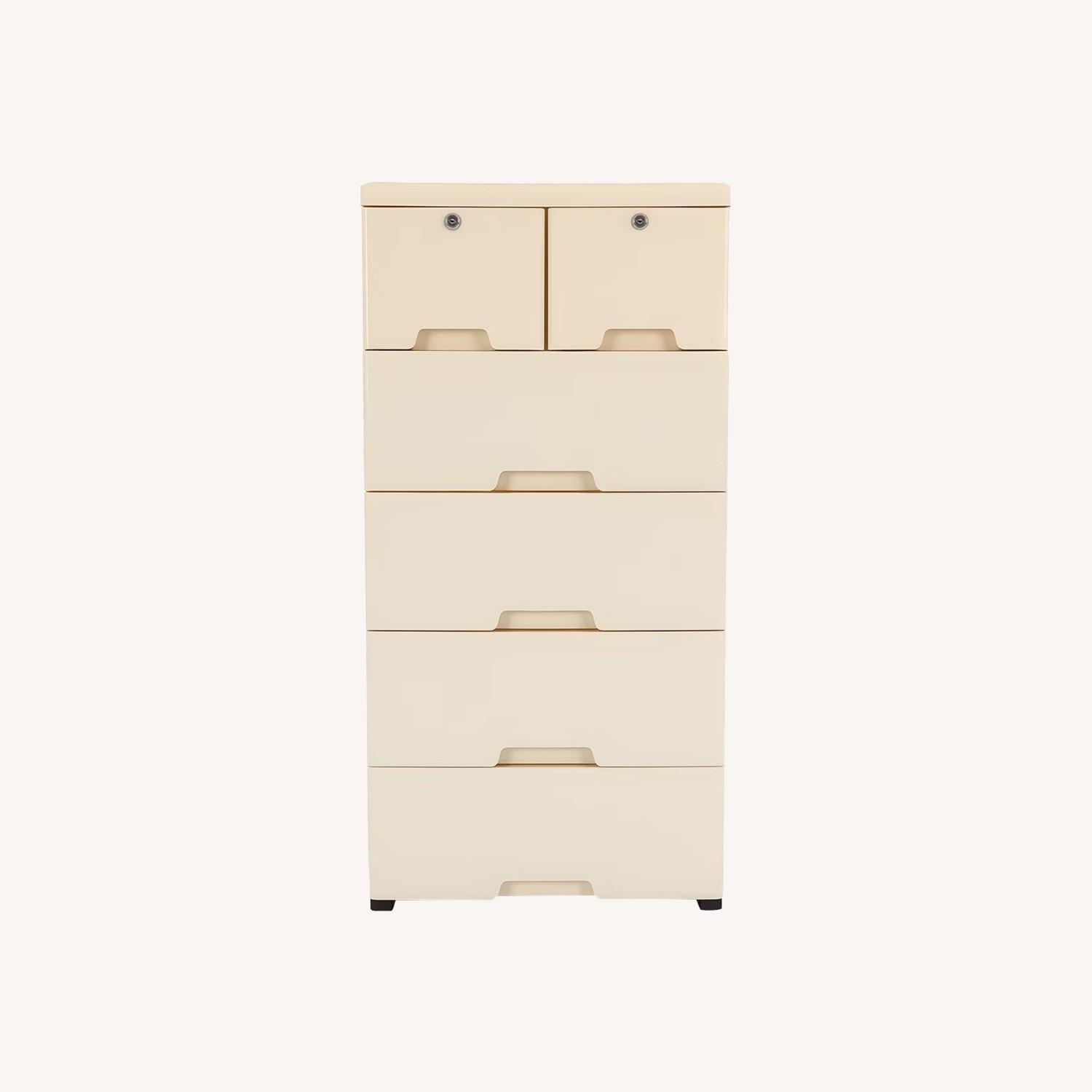 Natural Drawers Tall Dresser Organizer - image-0
