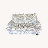 Bob's Comfortable Fabric Loveseat