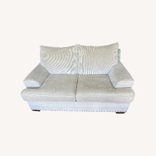 Used Bob's Comfortable Fabric Loveseat for sale on AptDeco