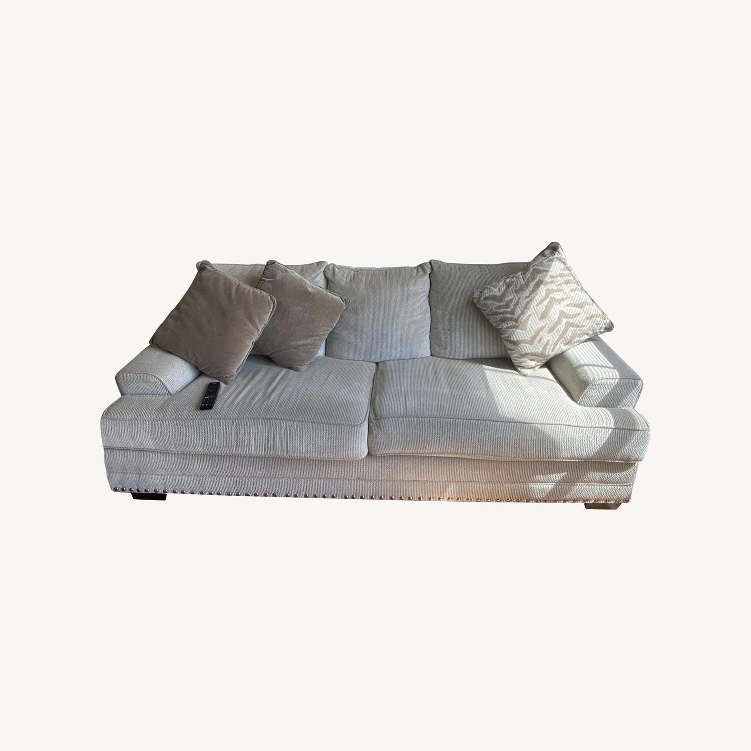Bob's Comfortable Fabric 3 Seater Sofa - image-0