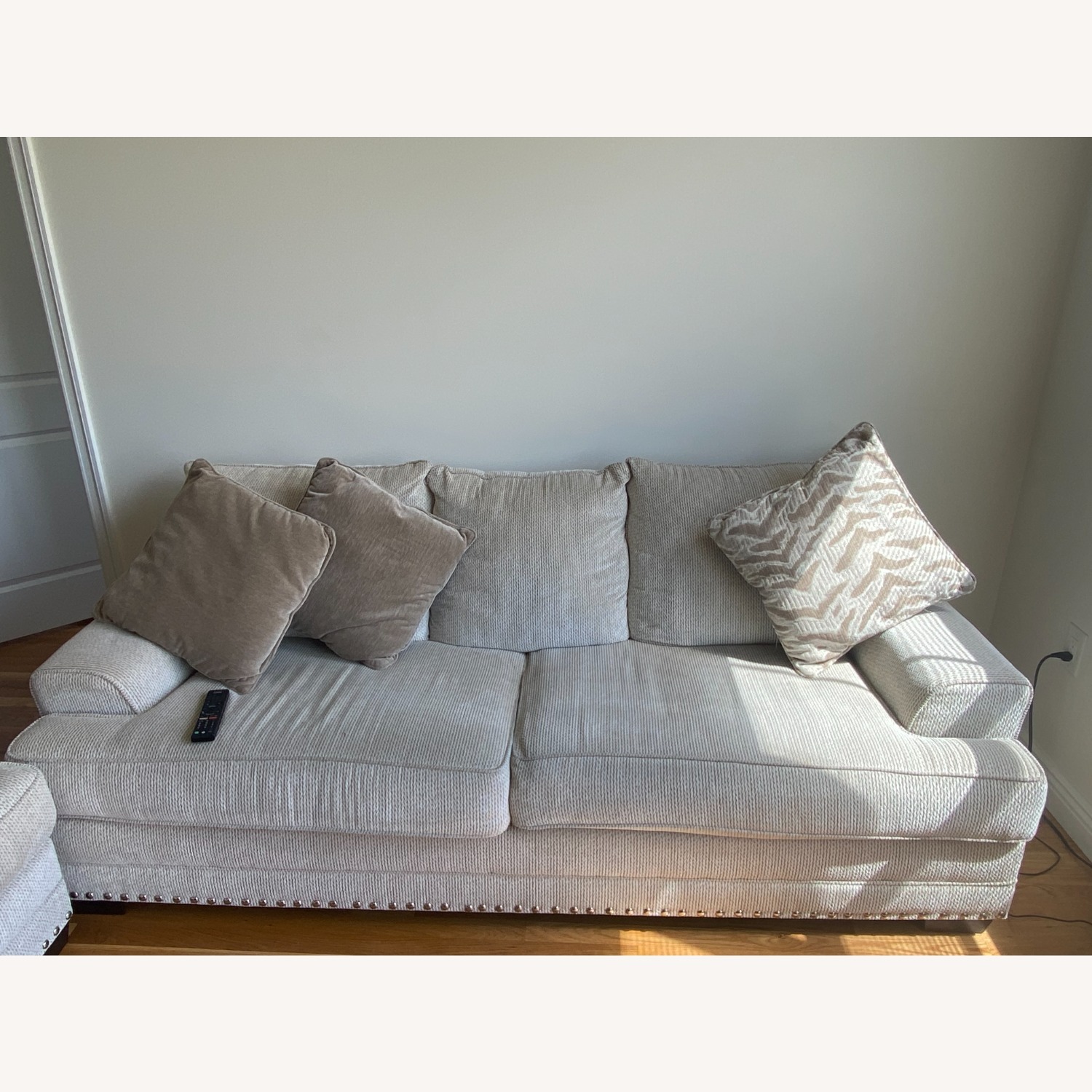 Bob's Comfortable Fabric 3 Seater Sofa - image-1