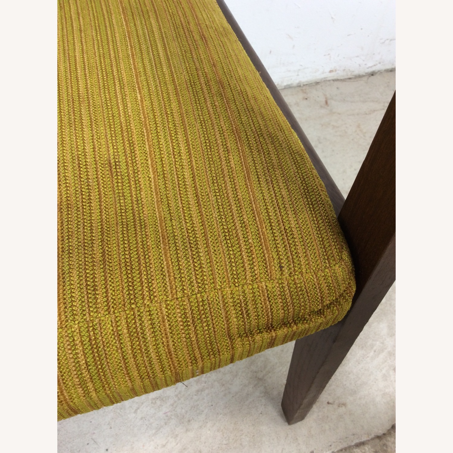 Mid Century Arm Chair with Vintage Upholstery - image-12