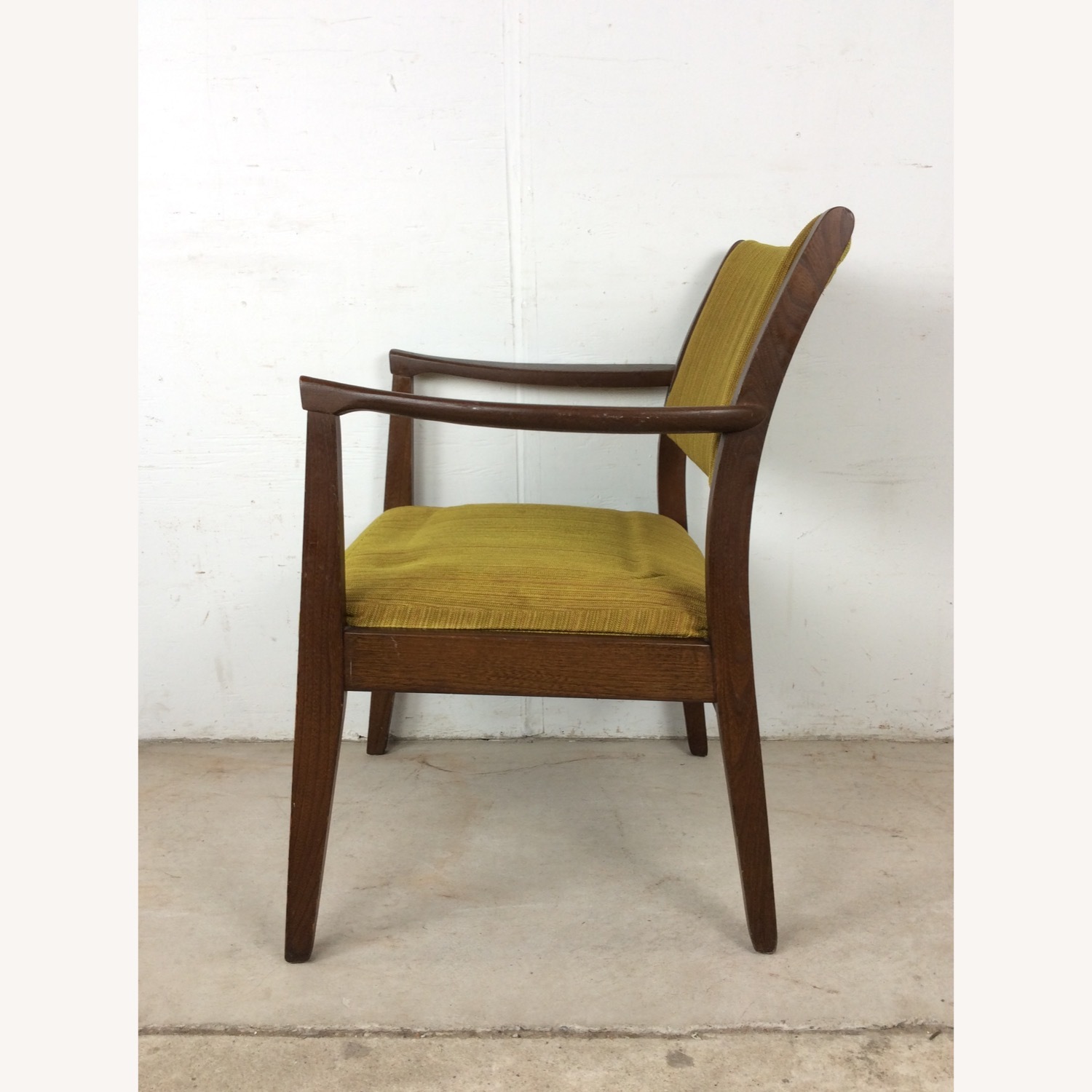 Mid Century Arm Chair with Vintage Upholstery - image-15